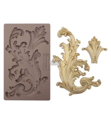 [655350641153] Redesign Décor Moulds® - Portico Scroll II - 1 pc, 12,7 cm x 20,32 cm, 8 mm thickness