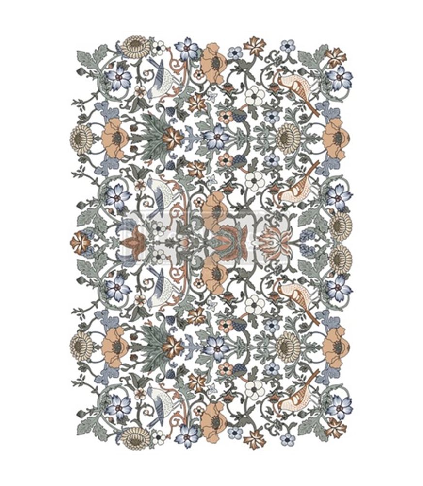 [655350652180] Redesign Décor Transfers® - Albery - Total sheet size 60,96 cm x 88,90 cm, cut into 3 sheets