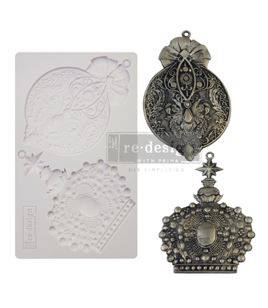 [655350646127] Redesign Décor Moulds® - Victorian Adornments - 1 pc, 12,7 cm x 20,32 cm, 8 mm thickness
