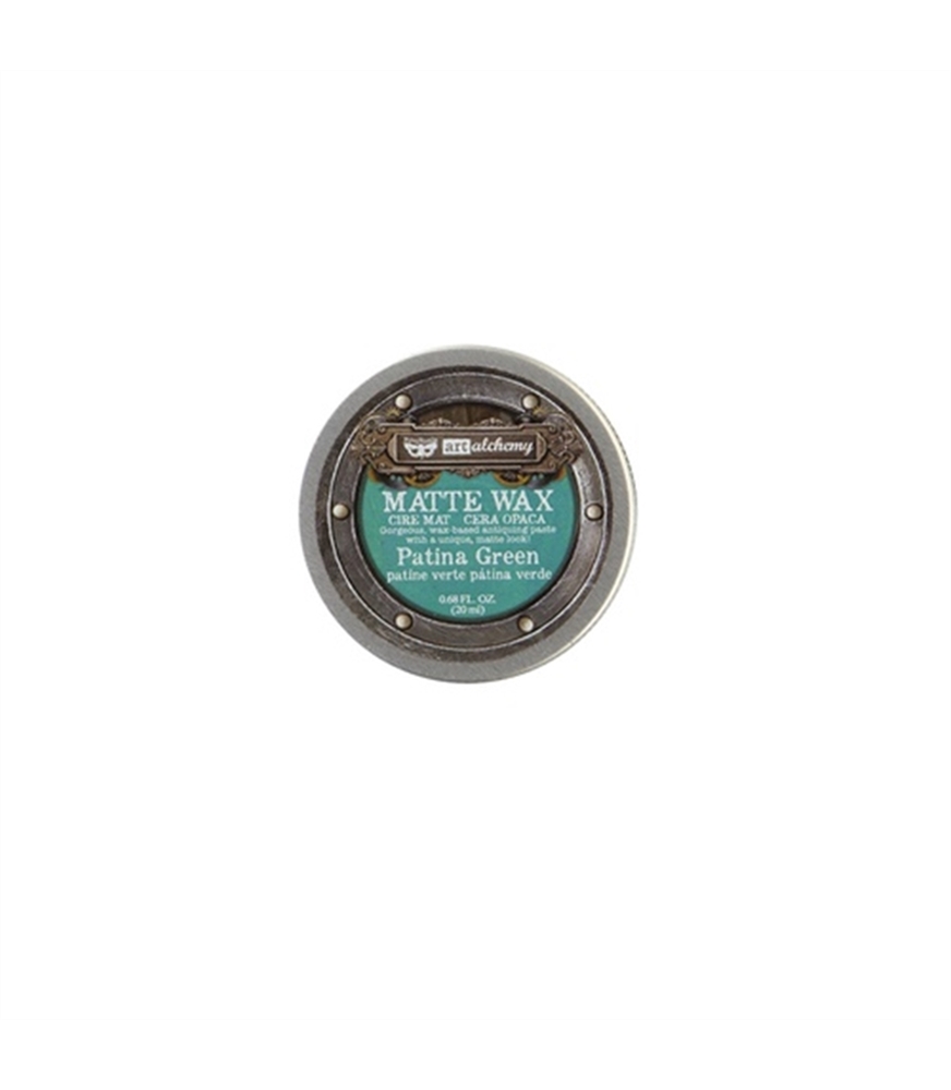 [655350967864] Art Alchemy - Matte Wax - Patina Green