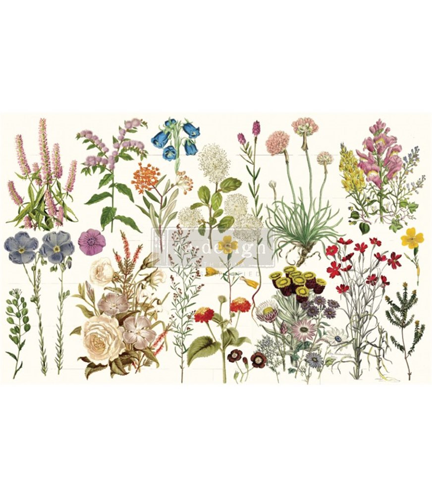 Redesign Decoupage Décor Tissue Paper - Wild Herbs