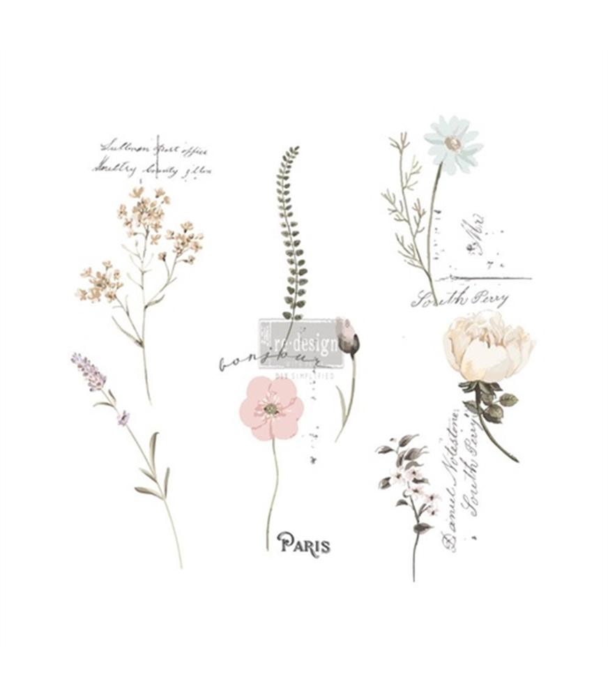 [655350632915] Redesign Décor Transfers® - Bonjour Paris - 17,78 cm x 68,58 cm each image