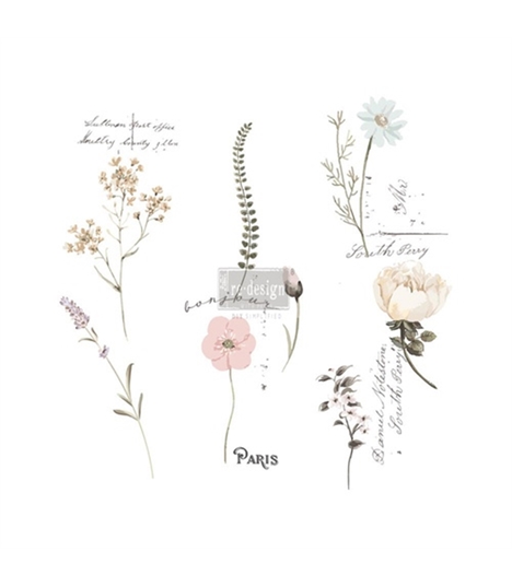 [655350632915] Redesign Décor Transfers® - Bonjour Paris - 17,78 cm x 68,58 cm each image