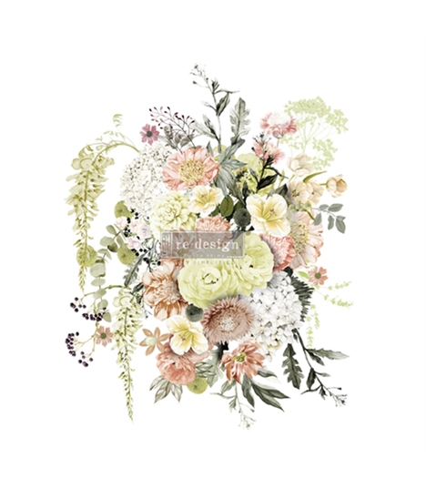 [655350652012] Redesign Décor Transfers® - Life In Full Bloom - 3 sheets, 60,96 cm x 88,90 cm