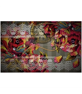 [655350654306] Redesign Decoupage Décor Tissue Paper - CECE Ink & Lace - 1 sheet, 48,26 cm x 76,2 cm