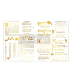 [655350684136] Middy Foil Transfers® Kacha - Golden Tidings