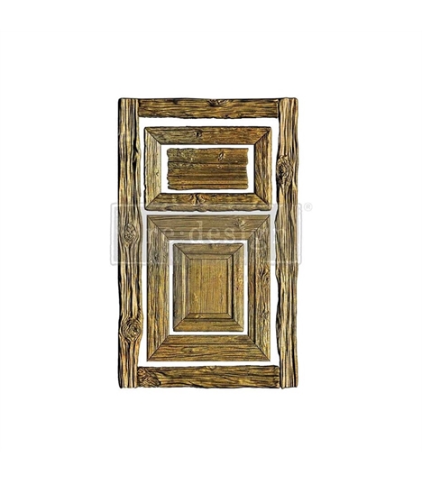 [655350685928] Redesign Decor Moulds® - Vintage Timber Christmas - 1 pc, 12.7 x 20.3 x 0.8 cm