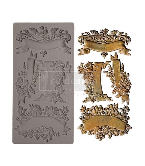 [655350676087] Decor Moulds® - Blooming Banners