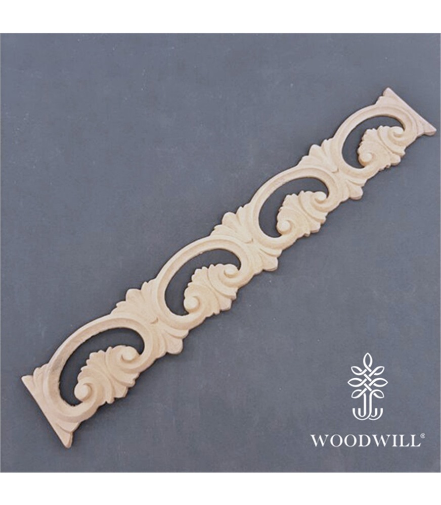 [802960] Wood Carving Decorative 46.5cmX6 (1)