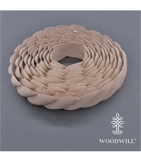[804117] Wood Carved Flexible Trimm_ 215cm. X 1