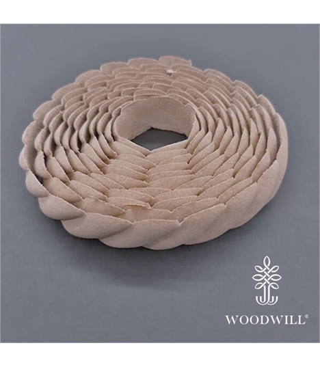 [804117] Wood Carved Flexible Trimm_ 215cm. X 1