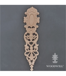 [802103] Wood Carving Decorative 34cm X 8