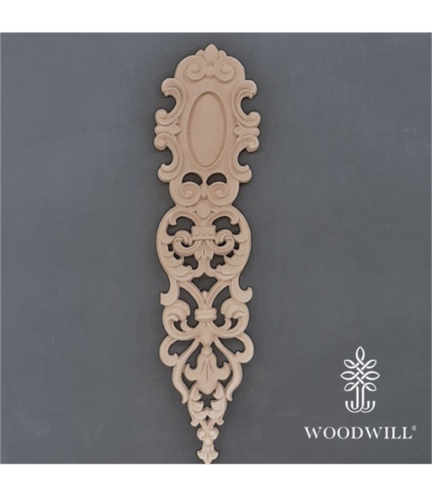 [802103] Wood Carving Decorative 34cm X 8