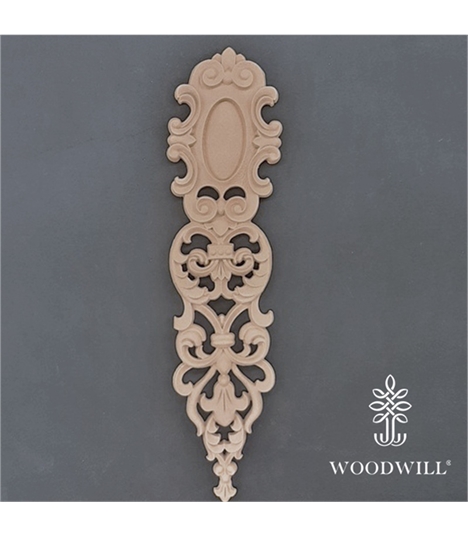 [802103] Wood Carving Decorative 34cm X 8