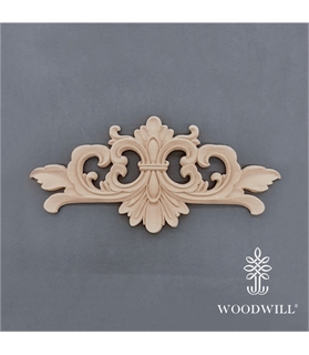 [802092] Wood Carving Decorative Center 15.7cmX7