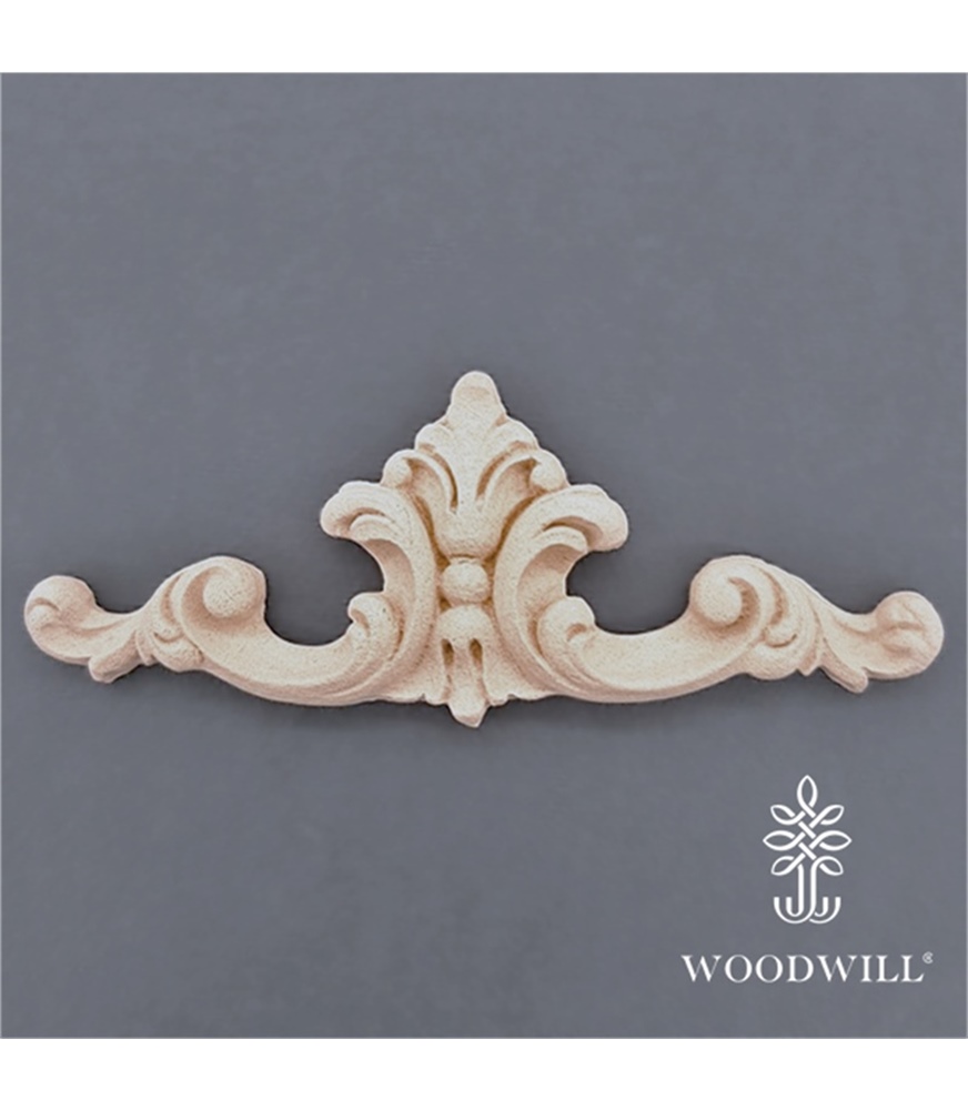 [801794] Wood Carving Decorative Center 12cm