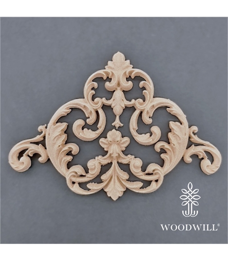 [801246] Wood Carving Decorative Center 11.5cm