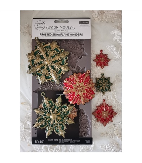 [655350677404] Decor Moulds® - Frosted Snowflake Wonders