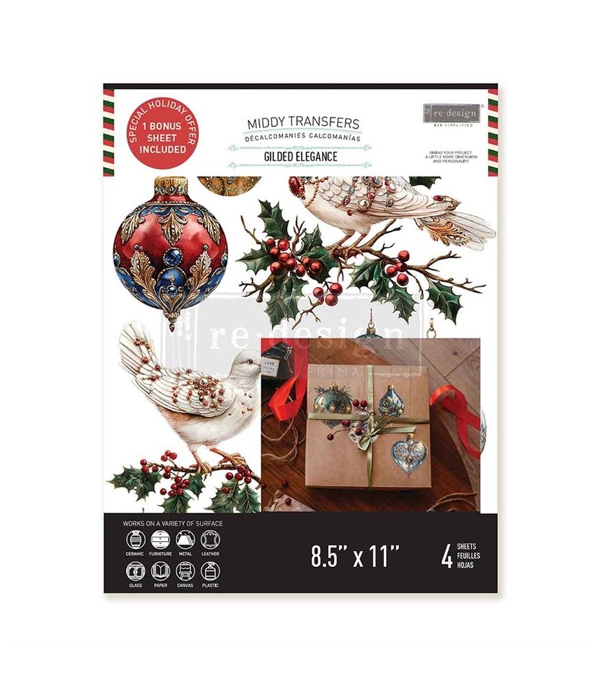 [677947] Middy Transfers® - Gilded Elegance